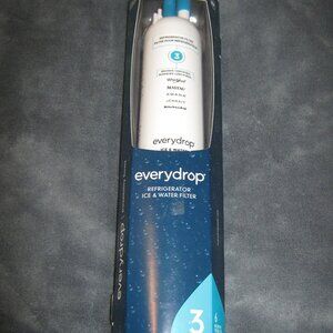 NWT everydrop® by Whirlpool Ice and Water Refrigerator Filter 3, EDR3RXD1